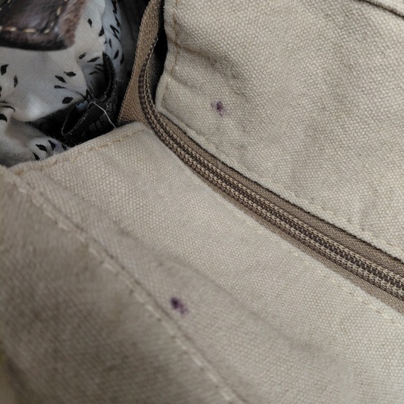 Myra Bag Star Crossbody Canvas Purse for Women Vintage Fashion Medium Handbag - Picture 8 of 16